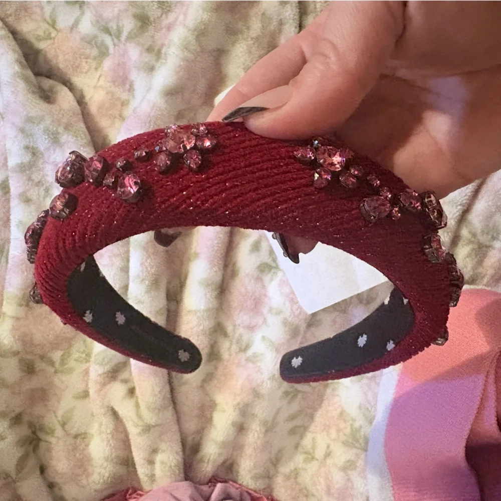 Lele Sadoughi Swarovski crystal Headband